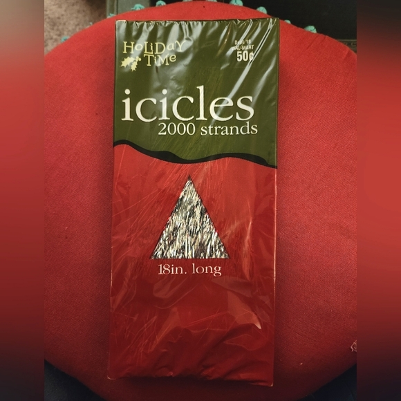 Vintage Tinsel Christmas Tree Icicles Brite Star 2000 Strands - Picture 1 of 8